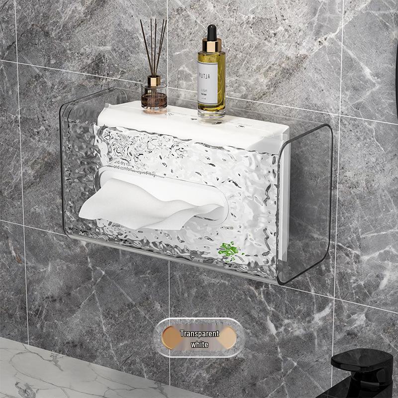 

Прозрачный настенный роскошный диспенсер для полотенец и салфеток для кухни/ванной комнаты