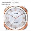 Used Super popular model Citizen Exceed AR4004-71D radio clock