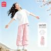 Girls' 2026 Summer Cotton T-Shirt & Pants Set