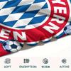 1PC Custom Name Bayern Munich Patterned Flannel Blanket Suitable For All Seasons for Home Decor Warmth and Comfort Gifts Holiday Present