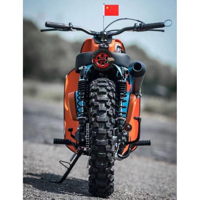 1 Set High Visibility Mini Tire Tire Rear Ornament Rubber Mini Spare Tire Kit Simple Installation For Long Distance Travel