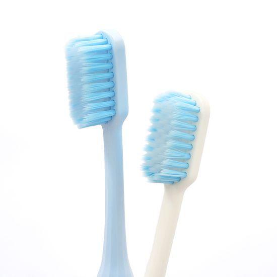 Rucipello Whitening Clear Toothbrush 2-pack Promotion (+ Pouch and Sticker Gift)