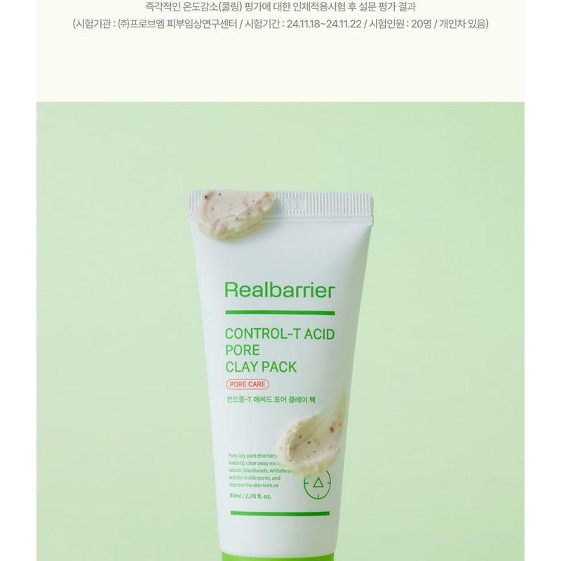 Realbarrier - Control-T Acid Pore Clay Pack