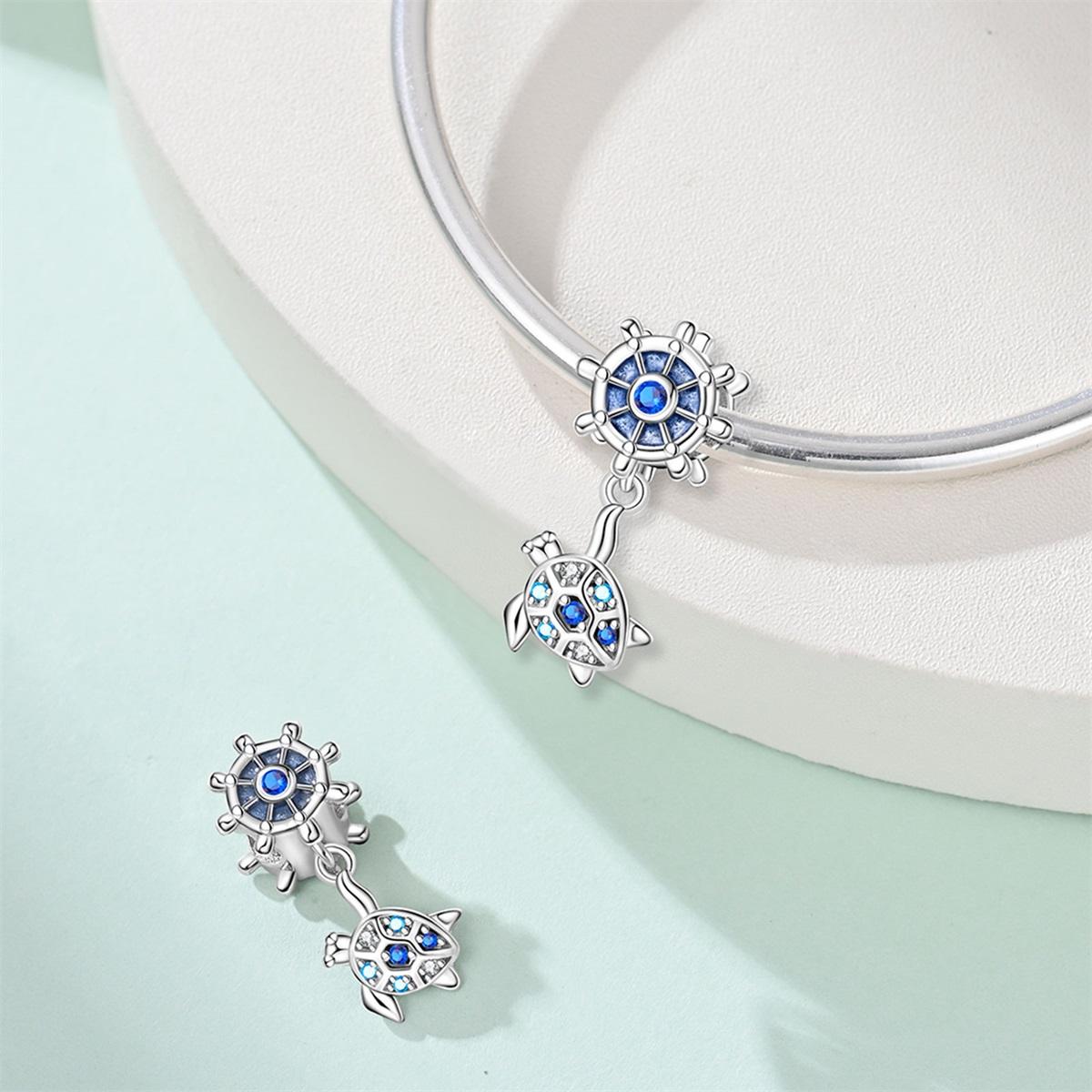 

Orginal Copper Sea Shell Turtle Charm Beads Fit Bracelet Charms Accessories Bead Jewelry Making Fine Jewelry Gift