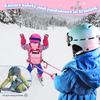 Children’s Ski Harness Trainer Snowboard Anti-fall Traction Belt Beginner Ski Auxiliary Bag with Safety Belt Kid’s Ski Backpack with Speed