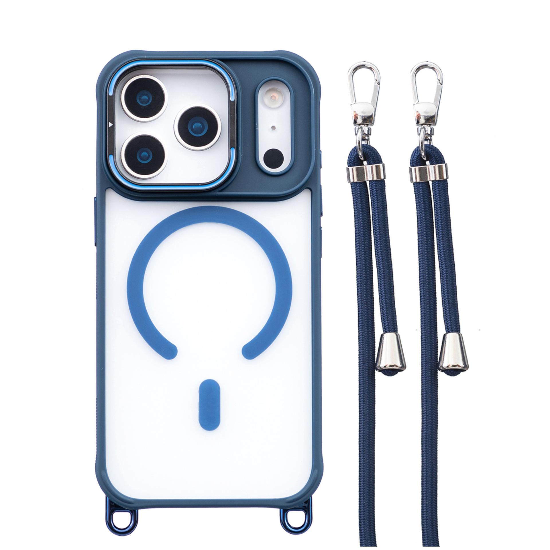 Adjustable Magnetic Protective Case with Stand for iPhone 17/16 Pro Max 17