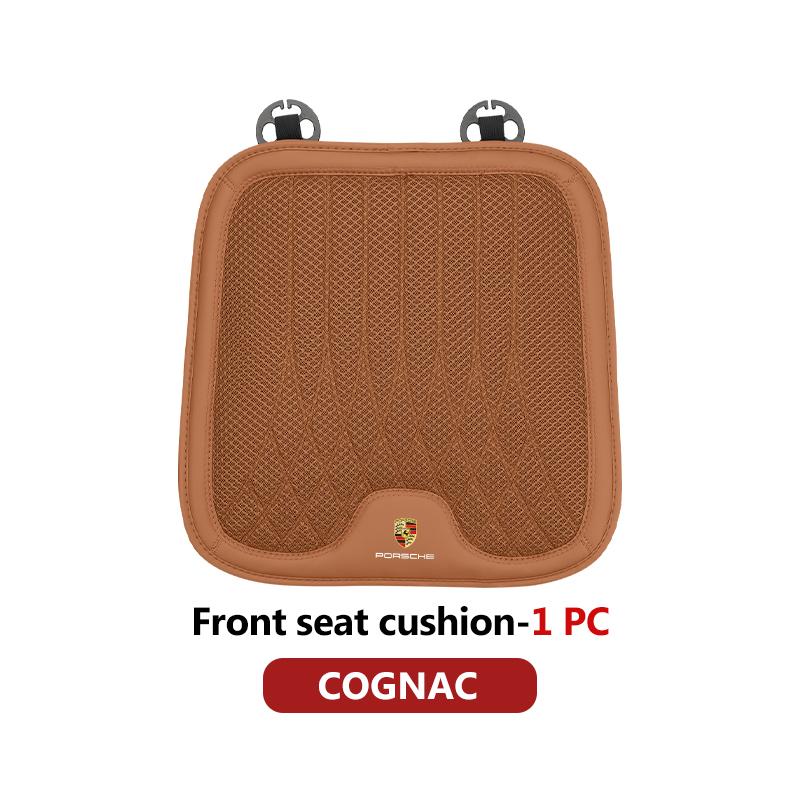For Porsche Car Seat Cover Ice Silk Seat Pad Driving Cushion Anti-Slip Mat Carrera-GT 918-Spyder Boxster Cayenne Panamera Macan