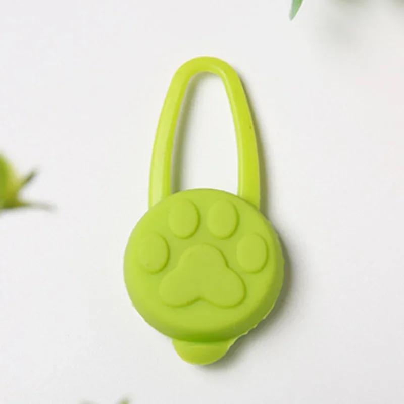 Colorful LED Flashlight Dog Cat Collar Glowing Pendant Pet Dog Night Safe Pet Leader Necklace Glowing Bright Decorative Collar