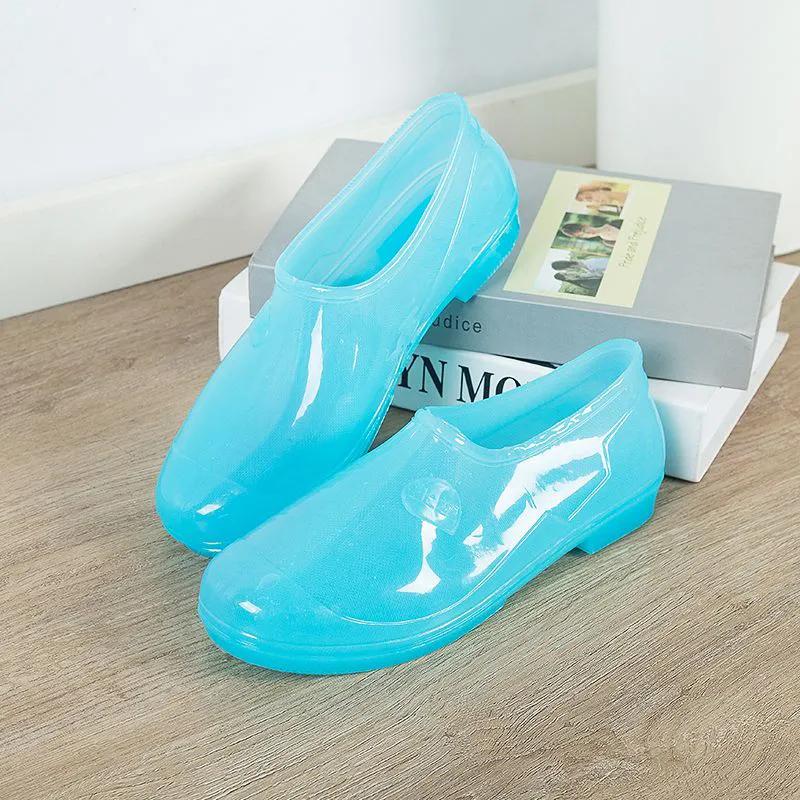 

WTEMPO Неглибокий рот Швидке висихання, без підкладки Низьке взуття від дощу Кухня Робота Миття автомобіля Водонепроникне протиковзаюче легке робоче взуття подвійного використання 40