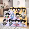 Dragon Ball Z Print Blanket Warm Comfortable Flannel Blanket Suitable for Bedrooms,Sofas, Beds,Chairs,Travel -QIAO15