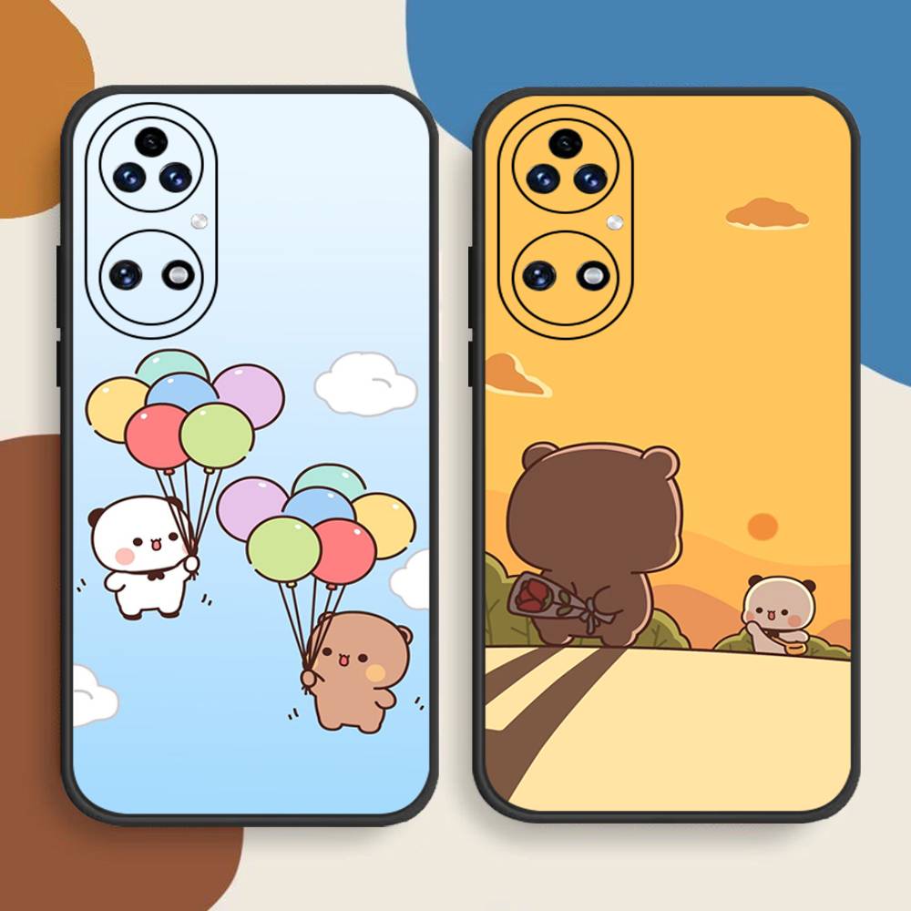 Cute Bubu Dudu Cartoon Phone Case For Huawei P 8 9 10 20 30 40 50 Pro Lite Psmart Honor 10 Lite 70 Mate 20lite