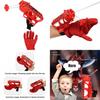 Spinnenseide Shooter Spielzeughandschuhe für Kinder Halloween Rollenspiel mit Seidensprühfunktion