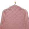 Islamic Prayer Rug Travel Portable Home Floor Embossing Worship Kneel Carpet