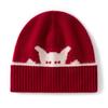 Double-layer double-sided% cashmere hat Warm knitted ear protectors Unisex cashmere hat spot