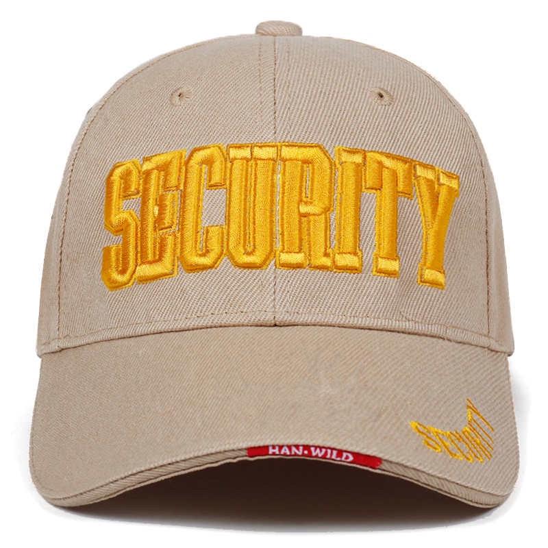 

Трендовая бейсболка унисекс с вышивкой SECURITY - Идеально подходит для хип-хопа, активного отдыха и гольфа Adjustable