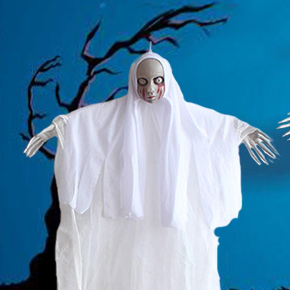 DIY Halloween Bloody Ghost Pendant Funny Halloween Ghost Ornaments  Holiday Party Decor