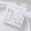 Elegant Butterfly Stud Earrings: Cute, Simple, Versatile Forest-Themed Set for Women (7 Pairs)