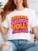 Liebevoll Lieber Voll Malle 2026 Glossy 3d Orange Pink Block Letters With Confetti And Bold Party Unisex All Tshirt