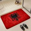 Country A Albania Floor Mat Eco  Flannel Doormat Non Slip Odorless Indoor Floor Rug Soft Short Plush Home Mat