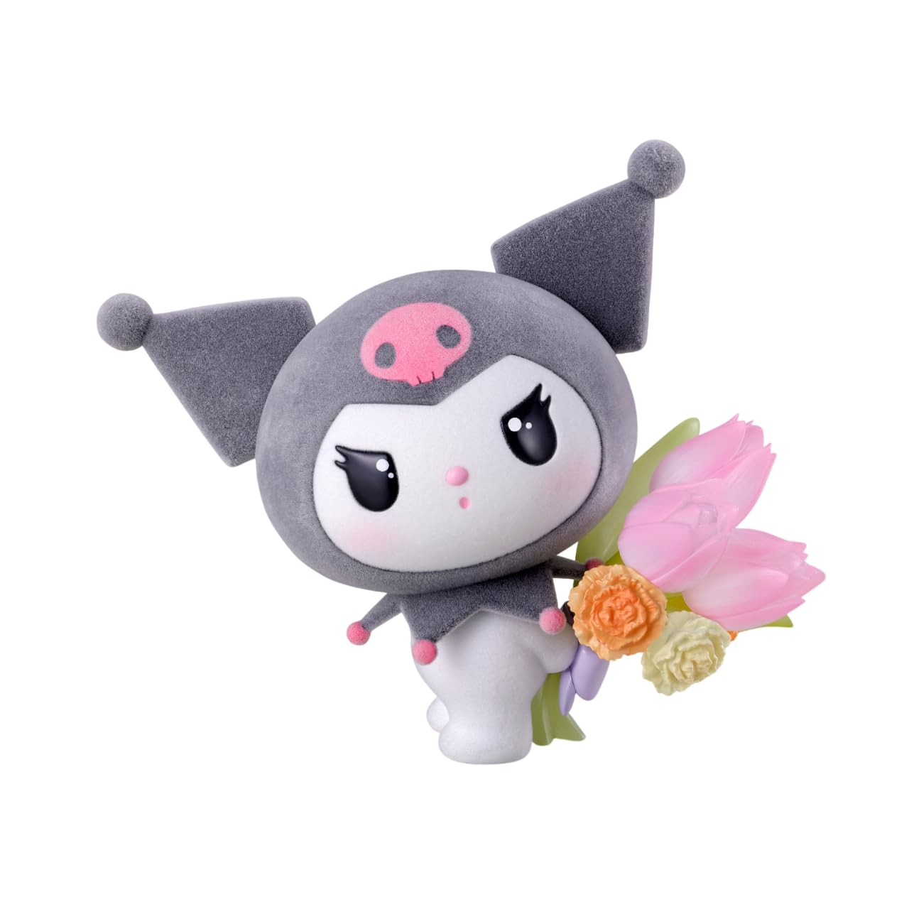 Rowtashii Noise mofamofy Sanrio Kuromi 100mm PVC ABS Nylon Painted Complete Figure (Routashi Noise) Approx. & &