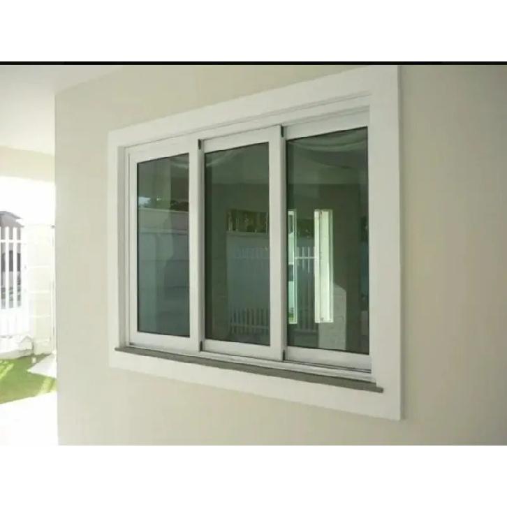 DN Aluminium Sliding Window 2.0mm Thermal Break Structure Slide Window Smoothly Metal Frame Soundproof Window for House