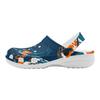 Printed EVA Garden Clogs Unisex Lightweight Breathable Slip On Shoes Beach Pool Bathroom Home Casual Wear Indoor Outdoor Wear