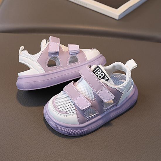 Children's Shoes Summer Children's Sports Sandals Boys' Breathable Mesh Shoes Korean Version Girls' Hollowed Out Board Shoes Baby Shoes