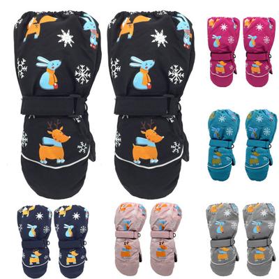 Great Kids Snow Gloves Tear Resistant Cold Thickness