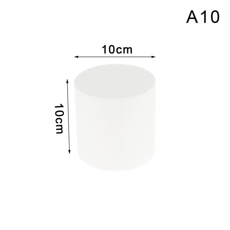 4/6/8/10 Inch Cake Foam Mould Ps Foam Flower Decor Cake Dummy Practice Sugarcraft Model Lightweight Diy Decorations
