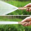 Garden Brass Adjustable Spray Gun Hose Nozzle High Pressure Straight Copper Gun For Car Washing