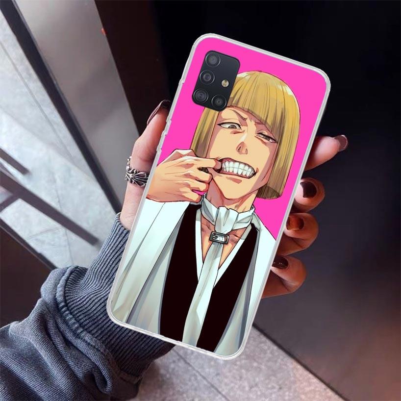Bleach Shinji Hirako Phone Case For Samsung Galaxy A12 A52S A42 A32 A22 A51 A50 Note 20 Ultra 10 S10 Plus A71 A70 A31 A30 A10S G