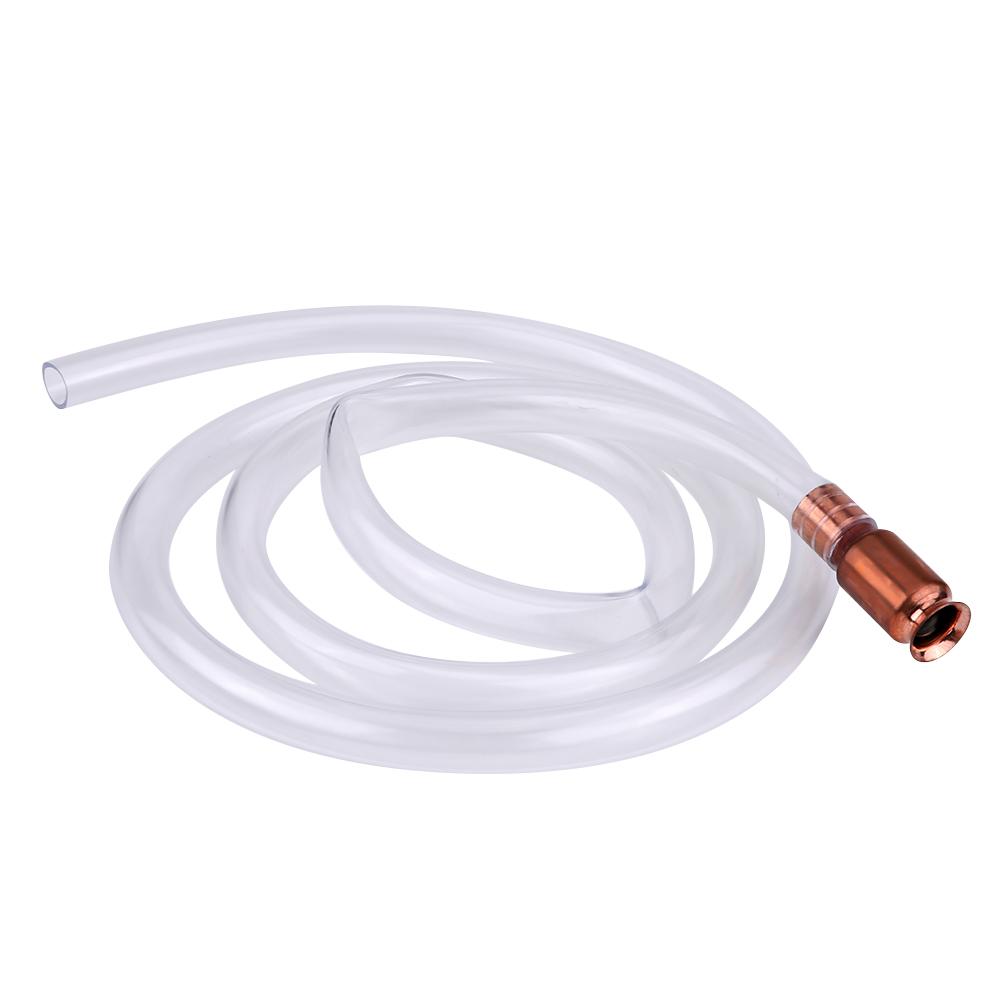 Automatic Siphon Pump Oil Fuel Liquid Transfer Pump Oil Suction Pipe 180cm