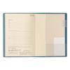 NOLTY April Ecrit Deep 9676 Planner, 2026, Start, A5, Weekly, 3, Blue,