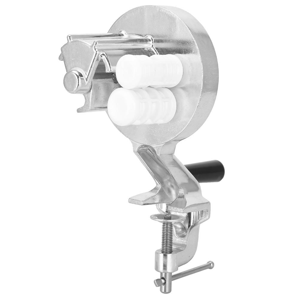 Silver Macaroni Maker Aluminum Alloy Manual Pasta Extruder Pasta Maker Machine Pasta Lovers