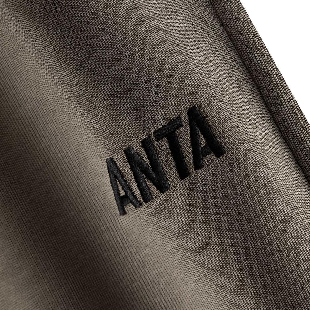 Anta Training Series Mens Long Pants Spring Knitted Sports Pants Men Bottoms 952617304-2