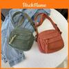 Corduroy Girl Backpack With Strawberry Print For Daily Use And Fashion Trends