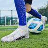 2024 Men's Soccer Shoes Large Size Ultralight Football Boots Boys Sneakers Non-Slip AG/TF Soccer Cleats Ankle Boots Unisex
