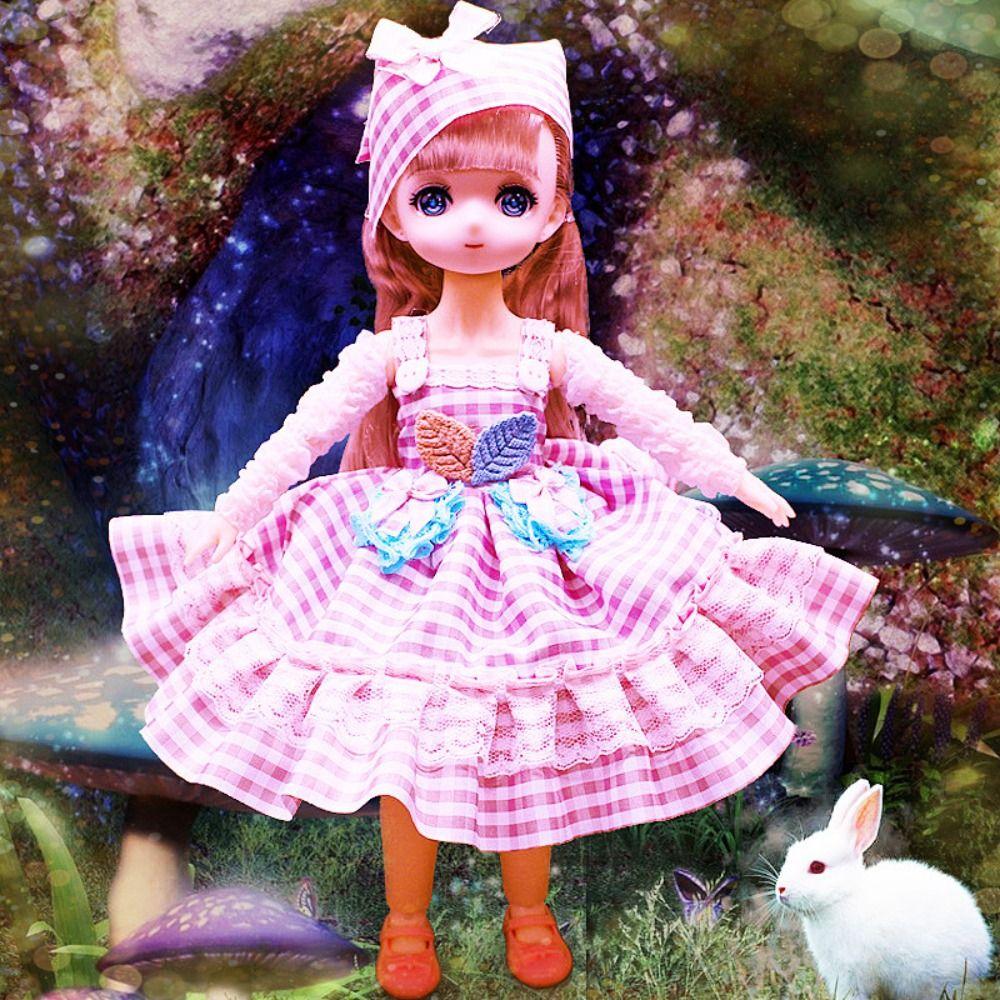 with Clothes 32cm Bjd Doll Spherical Joint Hinged Doll Mini Dolls 1/6 Bjd Dolls  Girls Gifts