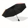 Sweet and Cute Hello Kitty Automatic Opening and Closing Cartoon Umbrella, Lightweight 3-Fold, With Cute Cartoon Characters, Suitable for Home, Outdoo