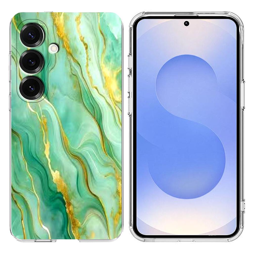 For Samsung Galaxy S24 FE Case Marble Pattern Printing Soft TPU Phone Cover