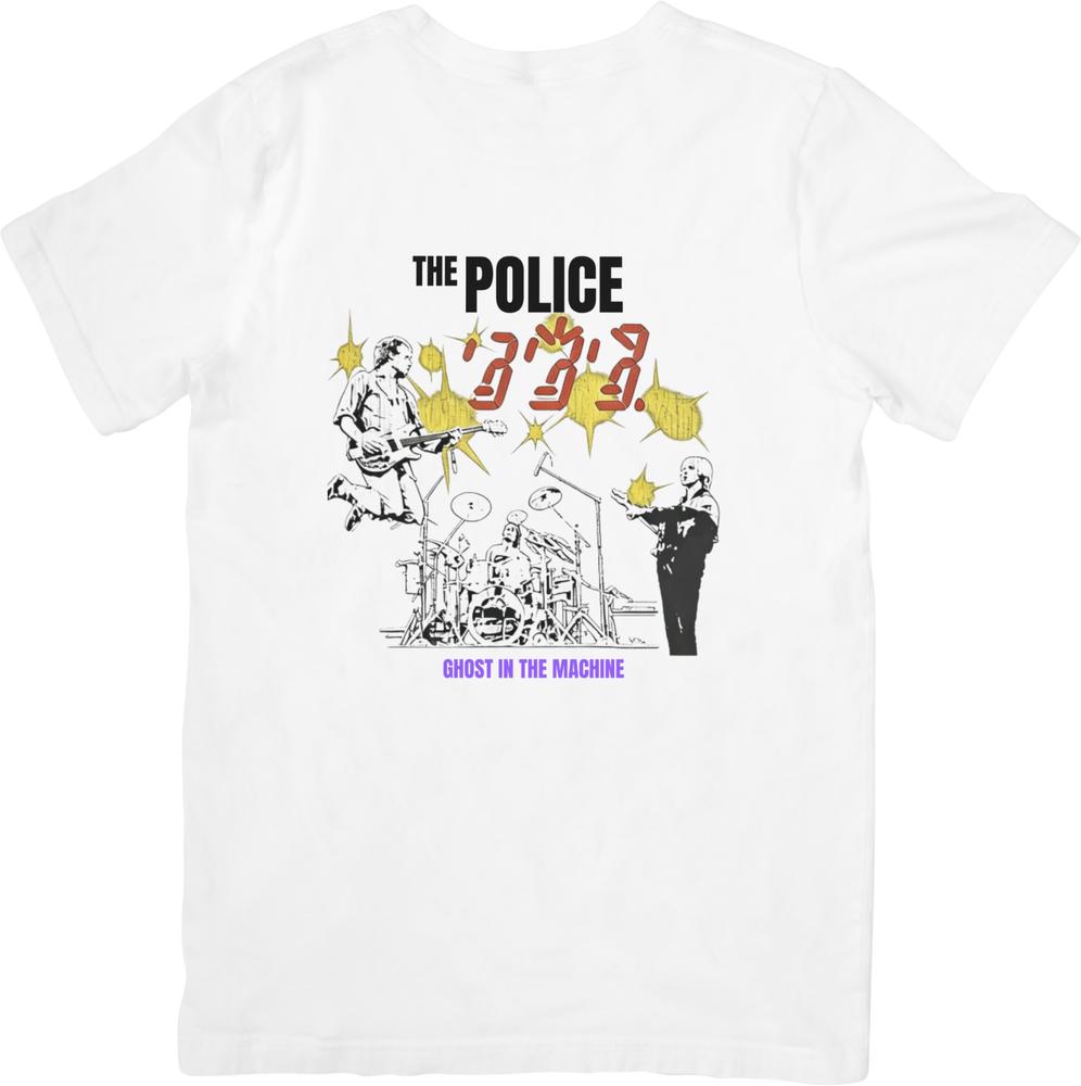 La collection Police Vintage Rétro Coupe pour Unisexe femmes T-shirts en Coton de Qualité