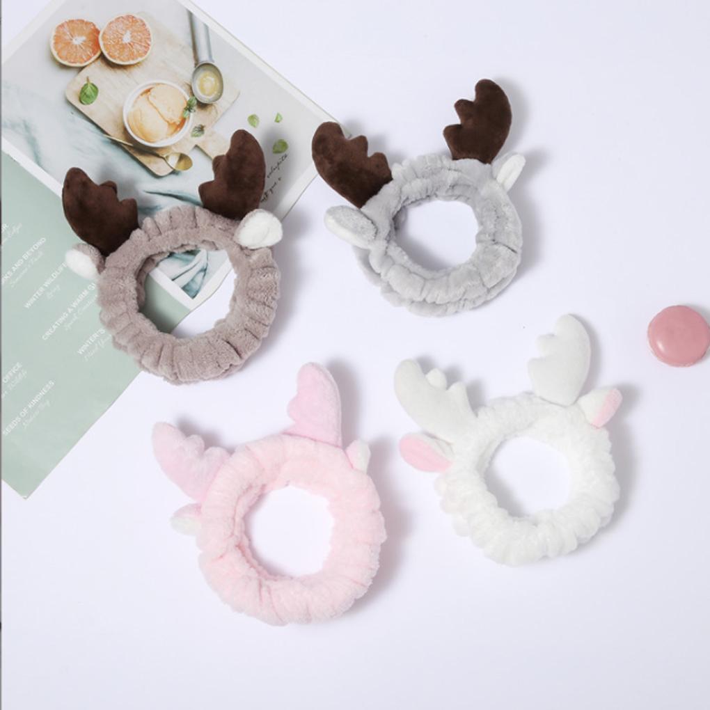 Fabric Women Makeup Hair Band Cute Fashionable Portable Reusable Washable Replacement Household Face Washing Headband