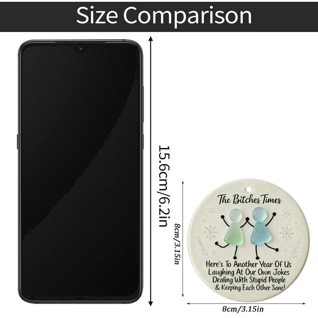 2d Acrylic Heart Shaped Sea Glass Friendship Decor,Friendship Heart Keepsake,Friendship Heart Ornament For Tree Hanging Ornaments,