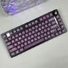 XDA Height 128Keys Keycaps Set In Gradual Change Color Cyber Type Keycap Enhances Typing For Mechanical Keyboards