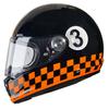 Vintage Full Helmet Four Seasons Men's and Women's Light Commuter Fiberglass Carbon Fiber Cruise Locomotive Motorcycle Helmet