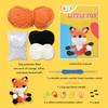 Crochet Animal Kits, DIY Crochet Kits For Beginners, Cute Animal Kits Starter Pack with Yarn Balls, Crochet Accessories