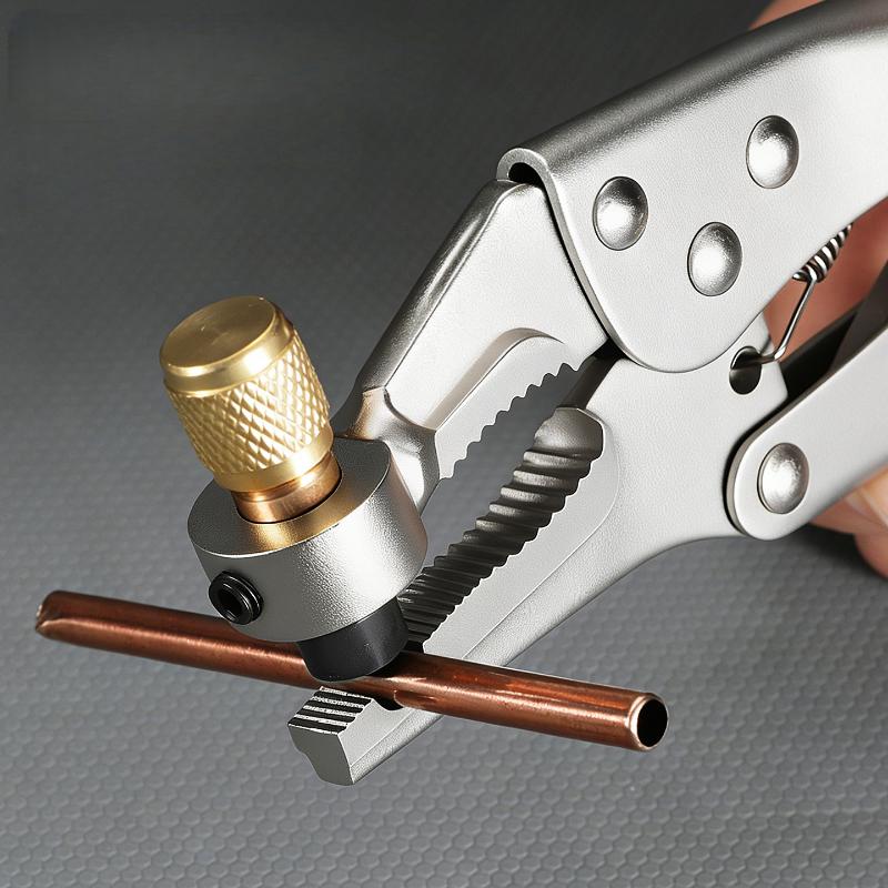 1Pcs Air Conditioner Tube Locking Plier Refrigerant Recovery Clamp Refilling Pliers For Welding Locking Plier Repair Tool