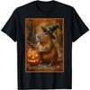 Halloween Capybara T-Shirt BAOANH Mens Womens Tank Top Sweatshirt Hoodie Longsleeve Black