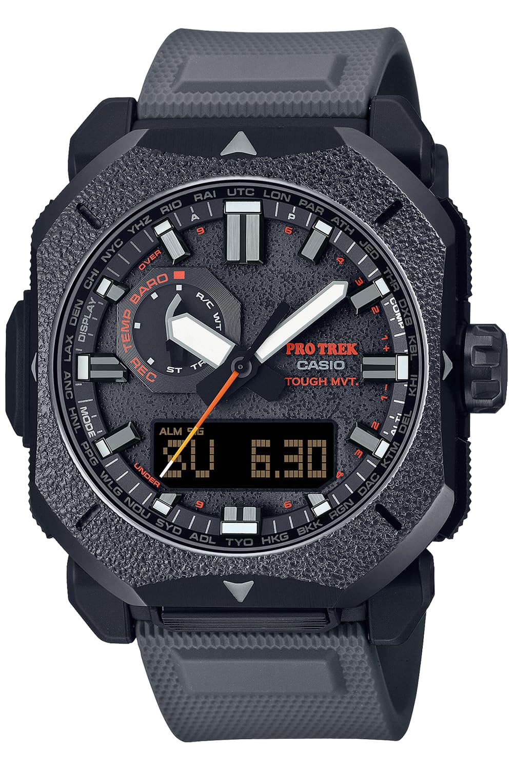 

Годинник Protrek Climber Line Radio Solar Biomass Plastic Grey [Casio] [] PRW-6900BF-1JF Men s сірий колір