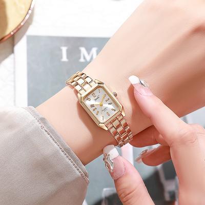 Luxus Damen Uhr Mode Damen Business Uhren Klassische Quadratische Quarz Uhr Studentin Armbanduhr Geschenke Relogio Feminino